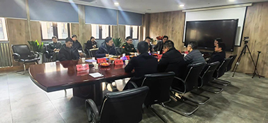 濱江區領導爲華新機電送新春祝福